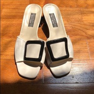Stuart Weitzman White Sandals